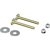 PROFLO PFC2110RWLA 1/4" x 2-1/4" BP Closet Bolt Double Round Pair - N/A