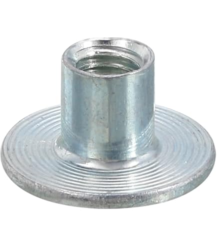 thumbnail interactive-video image 1 of Uxcell Brad Hole Tee Nut Carbon Steel T-Nuts Furniture 1 of 9