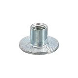 uxcell M5 T-Nuts, 24pcs Carbon Steel Tee Nut Round