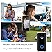 Video Doorbell Camera with Wireless Chime,16GB SD(Video Recording)&Chime Included,Two-Way Talk,Motion Detection,Night Vision,166° Wide Angle,Rechargeable Battery/Wired Doorbell,App for iOS/Android