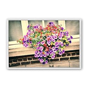 Framed Rural Landscape Photography Home Artwork for Living Room Bedroom