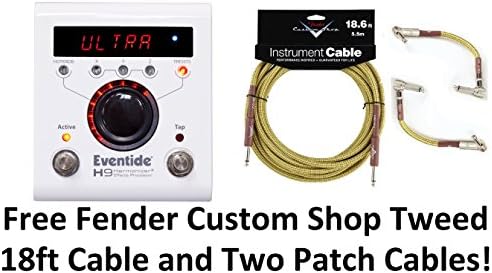 Eventide H9 Harmonizer Guitar Multi-Effects Pedal! Free Fender Cables!