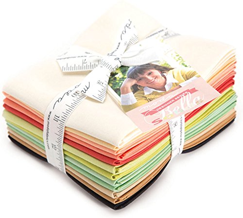 Fig Tree and Co Bella Solids Designer Series 12 Fat Quarter Bundle Moda Fabrics 9900ABFT