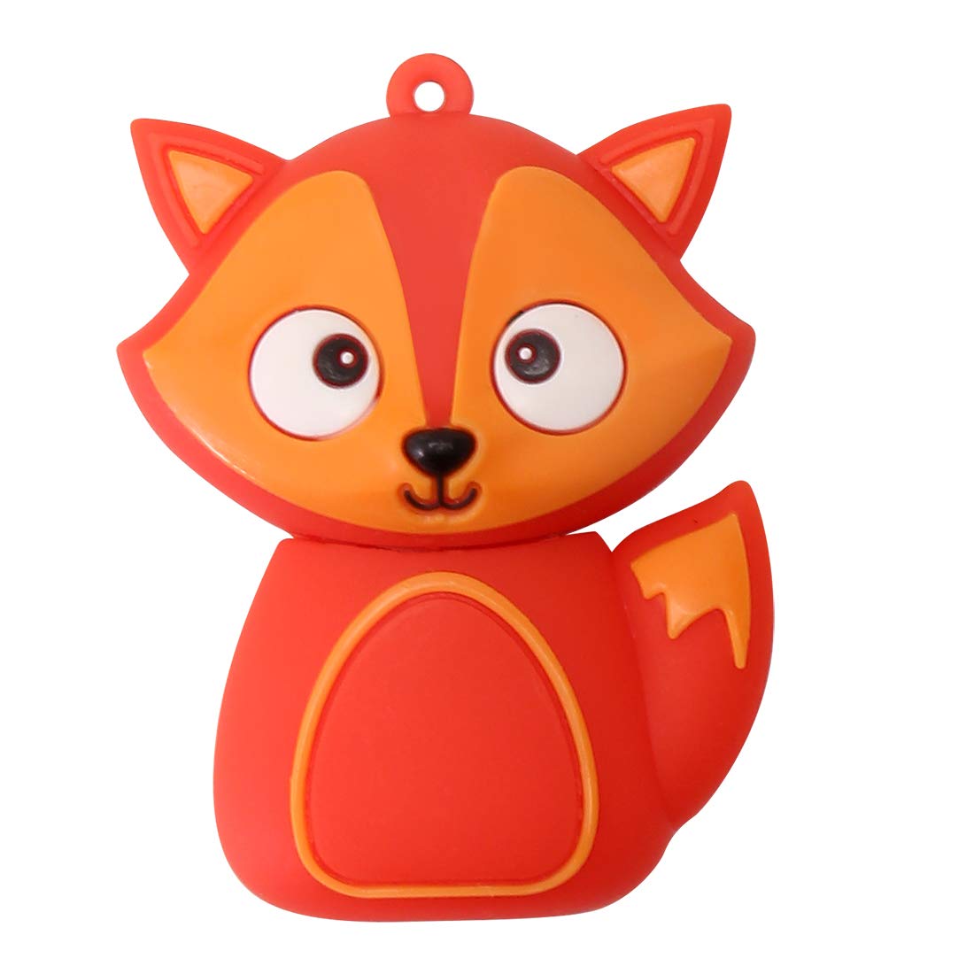 HOZYALE USB Flash Drive Cute Cartoon Shape USB 2.0 Memory Stick Pen Drives with Gift Box (16GB, Fox)