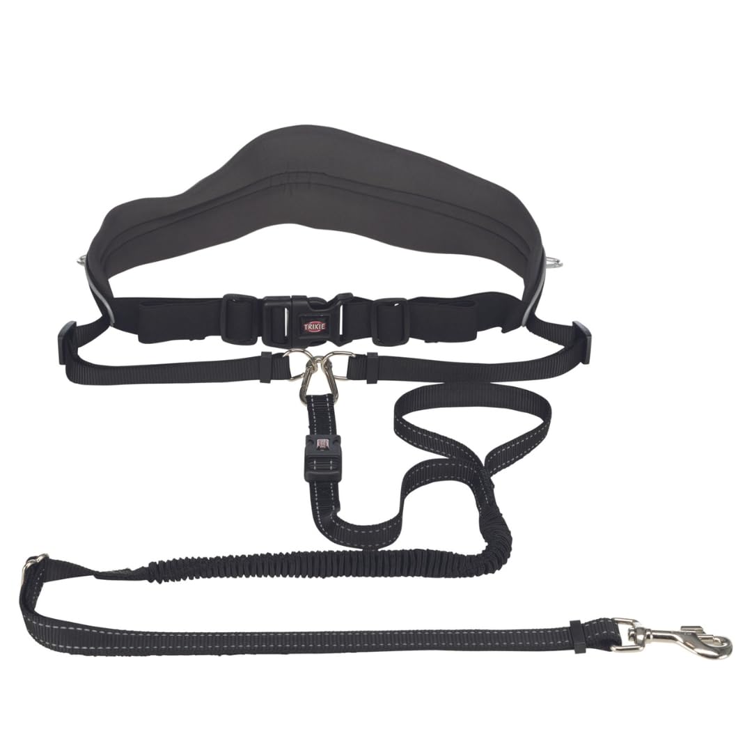 Waist Belt with Lead for Medium-Sized and Large Dogs