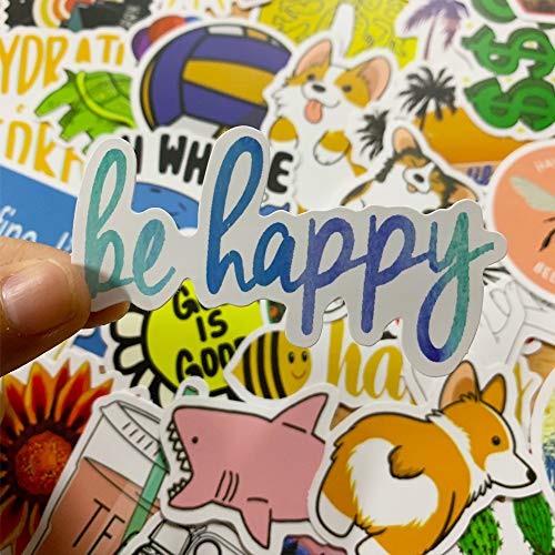 VSCO Stickers for Hydro Flask,Water Bottles,Laptop,Phone,Suitcase,Fridges.(50 pcs) ...