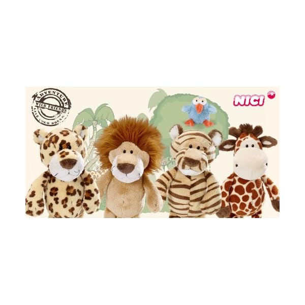 NICI 35233 - Wild Friends Giraffe 10 cm Schlüsselanhänger – Bild 3