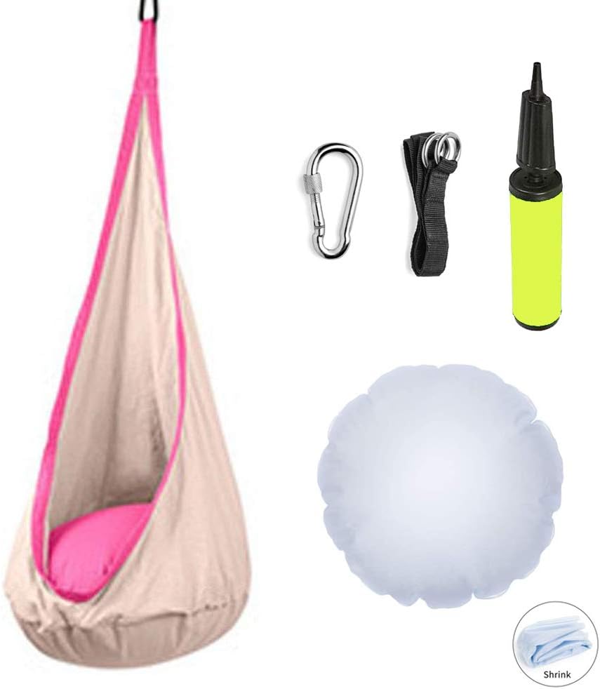 casulo Hanging Chair For Kids Hammock Swing Chair Pod Swing Chair Nook Tent Indoor Outdoor Hanging Seat Hammock Indoor Outdoor