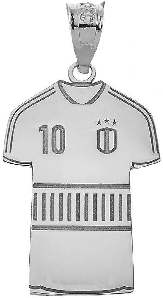 silver soccer jersey