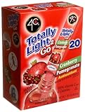 4C Totally Light 2 Go Cranberry Pomegranate, Sugar Free, 20-Count Boxes (Pack of 3)