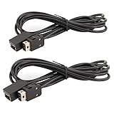 (2PACK) 10 Ft Controller Extension Cable for Nintendo NES Classic Edition by Covenov