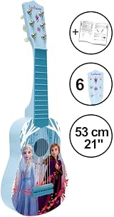 Lexibook Frozen My First Guitar 21 inch Nylon Strings Blue K200FZLXB view 2
