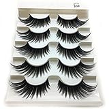 1 Box Luxury 3D False Lashes Fluffy Strip Eyelashes Long Natural Party