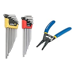 WIHA 66982 ErgoStar Ball End Hex L-Key, Inch and
