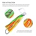 DAOUD Set of 6 Fishing Lures Trolling Lures Saltwater for Tuna Marlin Dolphin Mahi Wahoo and Durado, Included 9 inch Rigged Big Game Fishing Lures and Free Mesh Bag.