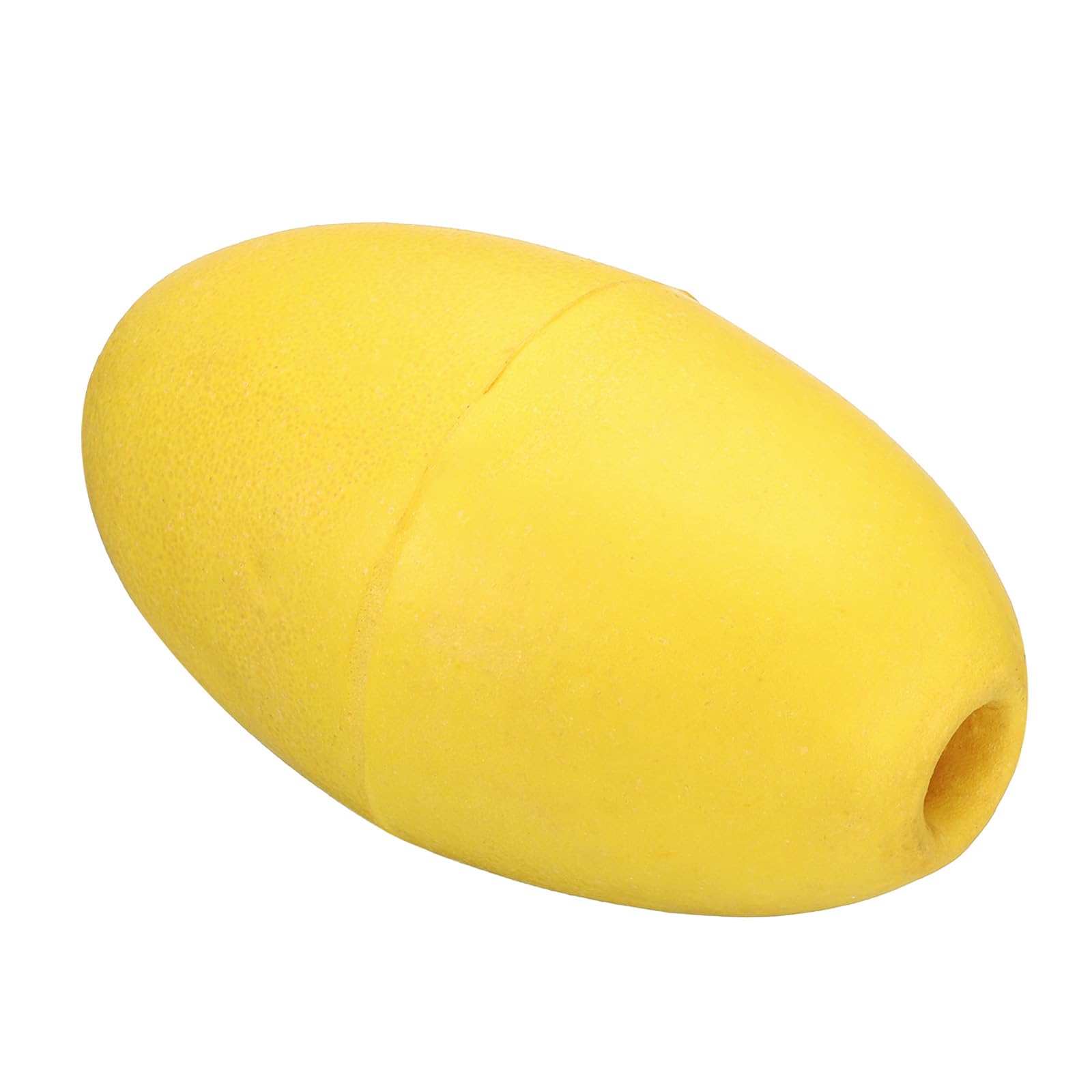 PATIKIL 5.2" x 2.76" Rope Float Buoy, 350g Deep Water Floats Rope Float Buoy Great for Trail Markers Dock Floats Kayak Boats Swimming Pool, Yellow