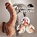8.3'' Realistic Dildo Dual-Layer Liquid Silicone Dildo with Strong Suction Cup,Oixgirl Lifelike Penis Sex Toy Flexible G Spot Dildo with Curved Shaft and Balls