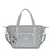 Kipling Women's Art U Metallic Handbag One Size Silver Glimmer Metallic