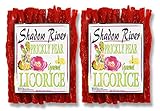Shadow River Gourmet Prickly Pear Cactus Licorice Candy 8 oz - Pack of 2