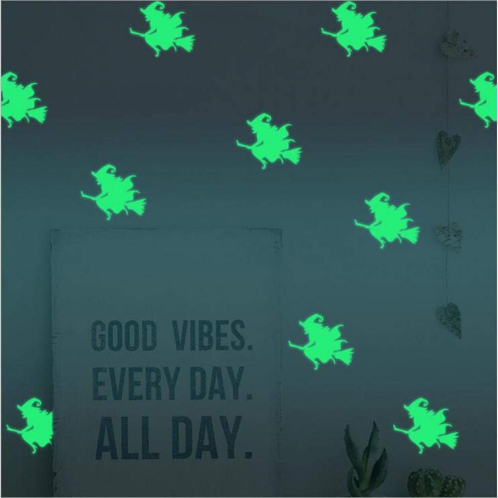 Glowing in The Dark Eyes Wall Glass Sticker Halloween Christmas Decoration Decals Luminous for Home Ornaments Horror Props Dark Khaki