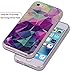 KHKJ iPhone 5 Case, iPhone 5s Case, iPhone Se Case, Fashion Design Clear Bumper Anti-Scratch TPU Skin Cases Cover for Apple iPhone 5 5s Se (Style:01)