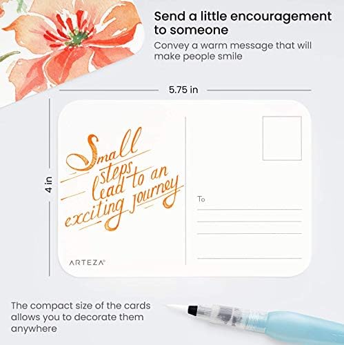 Watercolor playing cards with intricate designs on paper.