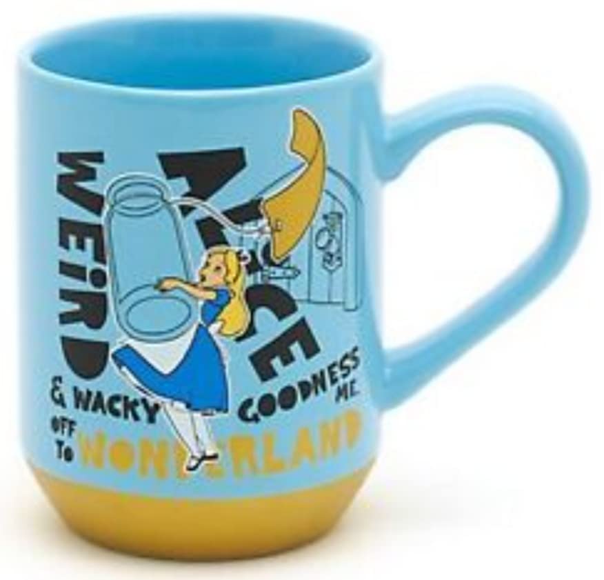 Disney Store Alice in Wonderland Pale Blue Mug