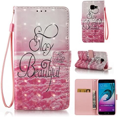 Galaxy A5 2016 case,Synthetic Leather Detachable Card Case Lightweight Protective Shock Resistant Wallet Case With Card Holding Folio Flip Card Slots Covers for Samsung Galaxy A510