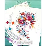 Prima Marketing 655350591052 Prima Princesses Coloring Book