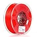 eSUN PLA PRO (PLA+) 3D Printer Filament, Dimensional Accuracy +/- 0.03mm, 1kg Spool, 1.75mm, Red, (Pantone 485C)
