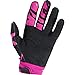 Fox Racing Dirtpaw Race Youth Girls MX Motorcycle Gloves - Black/Pink / Large