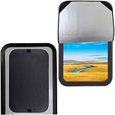 RV Door Window Shade Cover, Sun Blackout Fabric for Camper Privacy Entrance (16 x 25 inch)