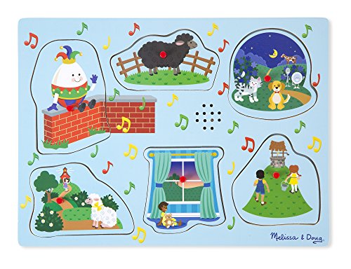 Melissa & Doug Nursery Rhymes 2 Sound Puzzle (6 Piece)