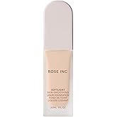 Rose Inc Women's Softlight Skin-Smoothing Liquid Foundation, 4W Light Warm, 1 oz / 30 ml