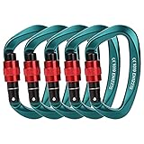 Locking Carabiner - 25kN 5600lb Climbing Carabiner