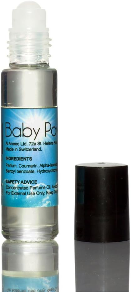 AL ANEEQ Baby Powder Fragrance Oil 10ml Roll On For Women Newborn Perfume