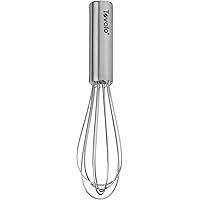 Tovolo 6" Mini Stainless Steel Whisk - Small Kitchen Gadget & Utensil for Baking, Cooking, Whipping, Mixing, Egg Beating, & E