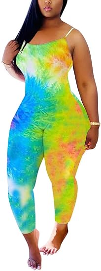 tie dye jumpsuit amazon