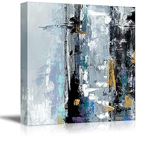 Canvas Wall Art for Living Room,Bedroom Home Artwork Paintings Abstract Picture Ready to Hang - 12x12 inches