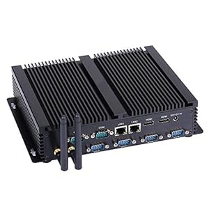 Fanless Industrial PC, Mini Computer, Intel Core I3 4005U, Windows 11 or Linux Ubuntu, HUNSN IM04, AC WiFi, BT4.0, 2 x…