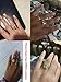 Fashion Women 925 Silver Citrine Ring Wedding Jewelry Gift