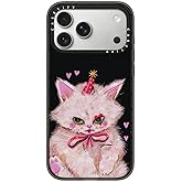 CASETiFY Impact iPhone 17 Pro Max Case [Slim/Compatible with Magsafe / 8.2 ft. 4X Military Grade Drop Protection] - Clown Kitty - Clear Black