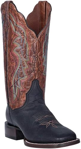 dark brown western boots