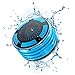 Shower Speaker, IPX7 Waterproof Portable Wireless Bluetooth Speaker with FM Radio, LED Mood Lights, Super Bass HD Sound Shower for Bathroom, Pool, Beach, Outdoor