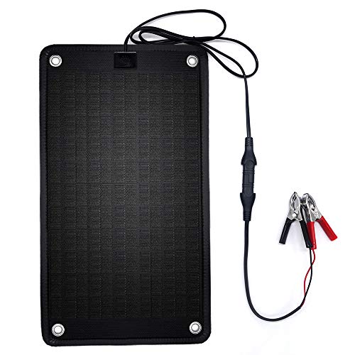 PowerEZ 24Volt 10 Watts Solar Battery Charger for Trolling Motor ,Boat