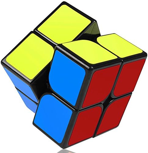 2x2 Cube, VFunix Eco-Friendly Plastics and Vivid Colors 2x2 Puzzle Cube, Stickered Edition
