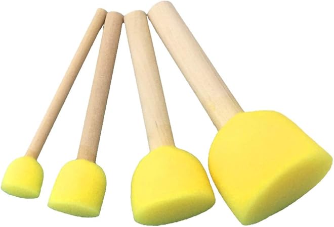 Healifty 40pcs Paint Foam Sponges Paint 