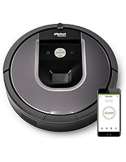 iRobot Roomba 960 - Robot Aspirador Óptimo Mascotas, Succión 5 Veces Superior, Cepillos de