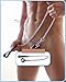 KinkLab Buckling Cock Ring and Chain Leash Set