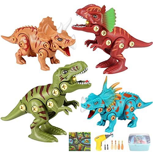 Dinosaur Toys for 3 4 5 6 7 8 Years Old Boys. STEM Educational Building